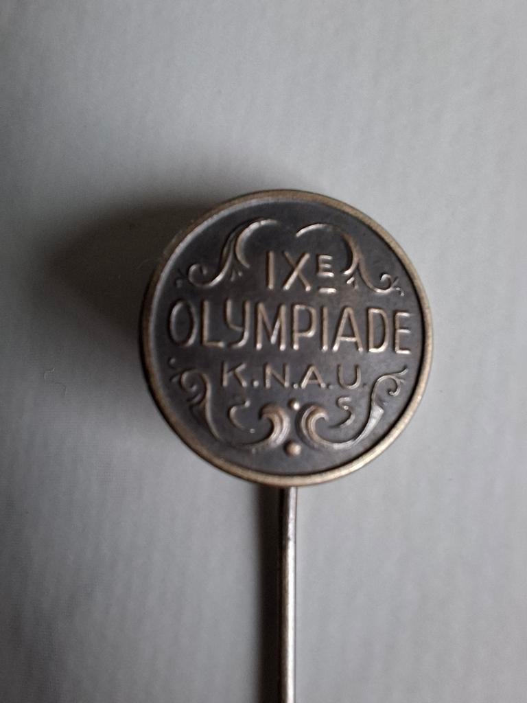 Olympische Spelen Amsterdam 1928 Speldje, Ophalen of Verzenden, Gebruikt, Sport, Speldje of Pin