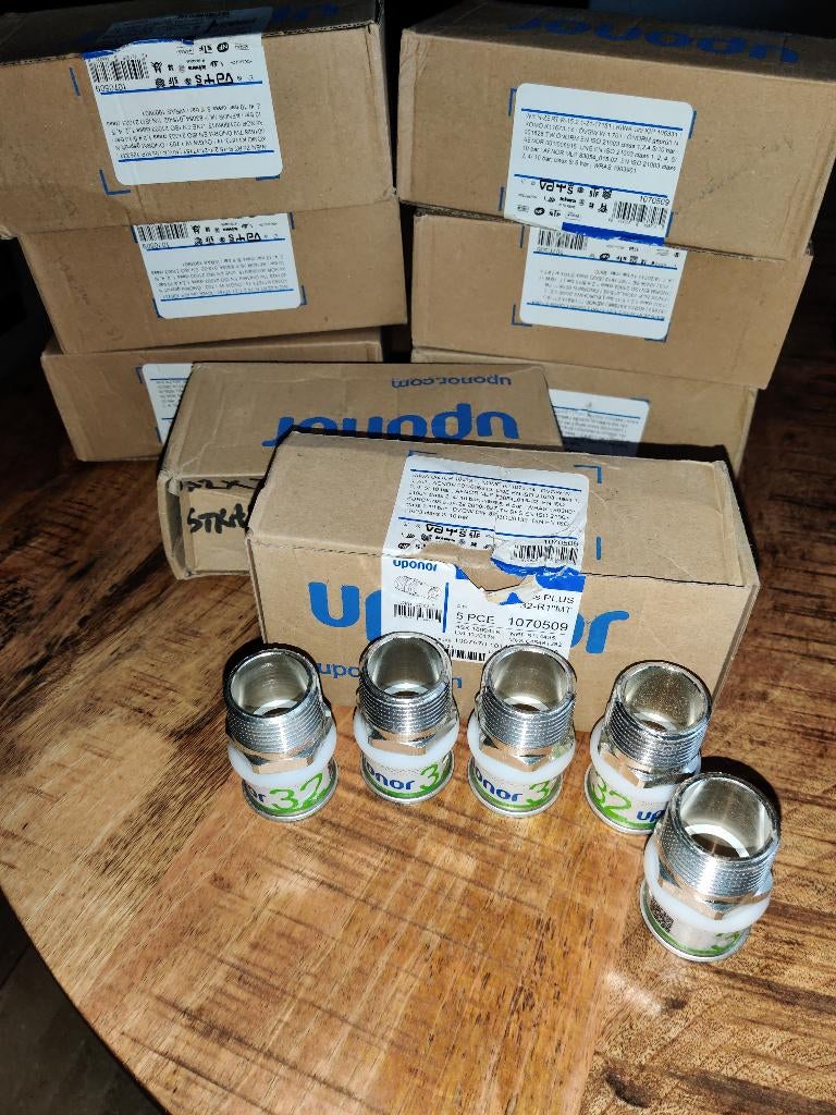 Uponor 32mm 1" puntstuk, Pvc, Overige typen, Nieuw, Ophalen of Verzenden