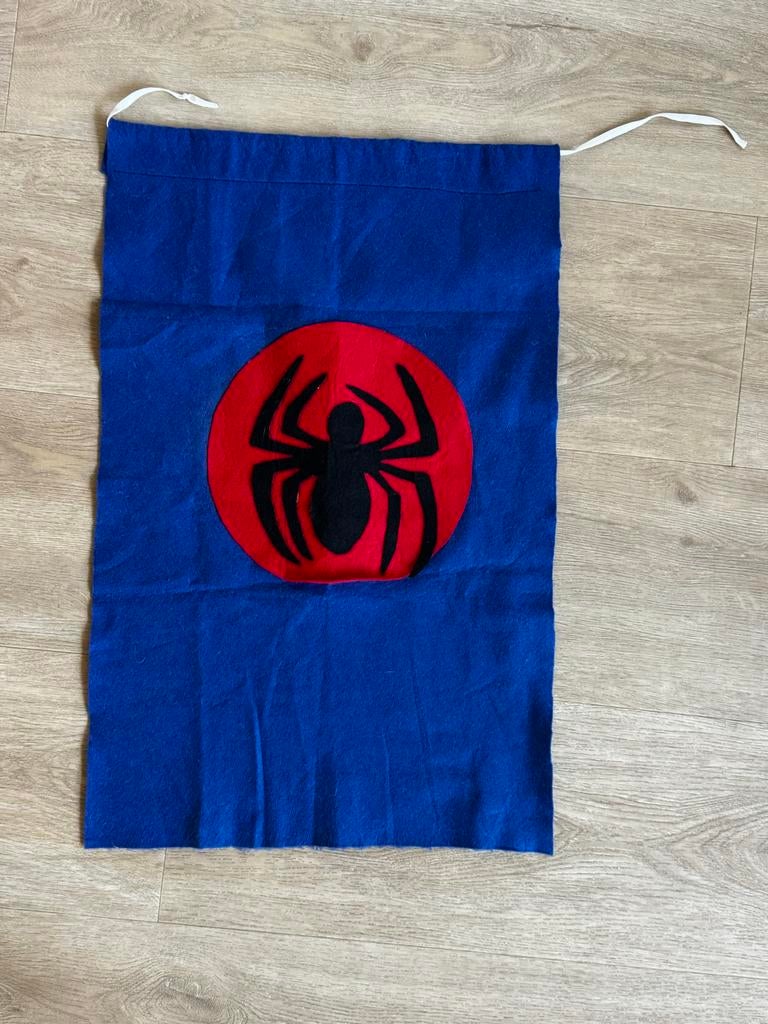 Spiderman Cape - Superheld Accessoire, Ophalen of Verzenden, Zo goed als nieuw, 110 t/m 116, Jongen of Meisje
