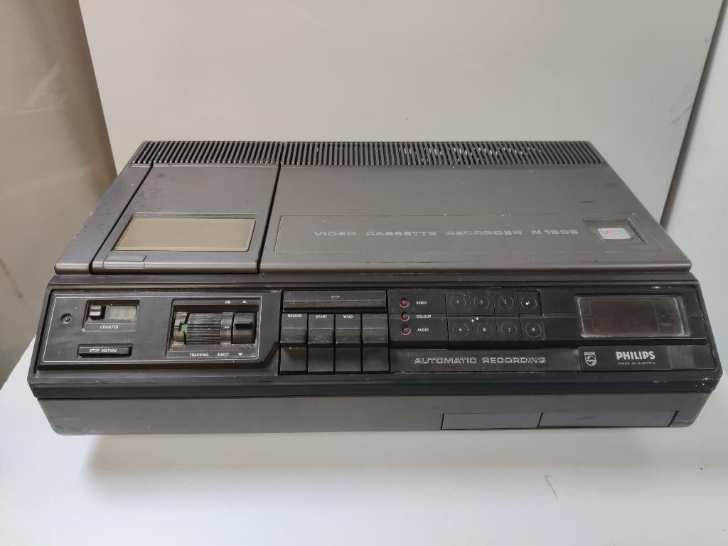Vintage Philips Video Cassette Recorder N1502, Ophalen of Verzenden, Overige typen