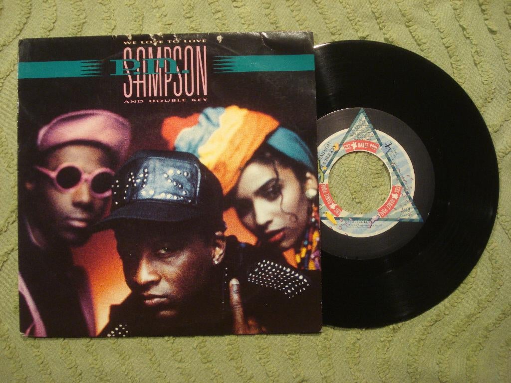 PM Sampson 7" Vinyl Single: ‘We love to love’ (Duitsland), 7 inch, Single, Ophalen of Verzenden, Zo goed als nieuw