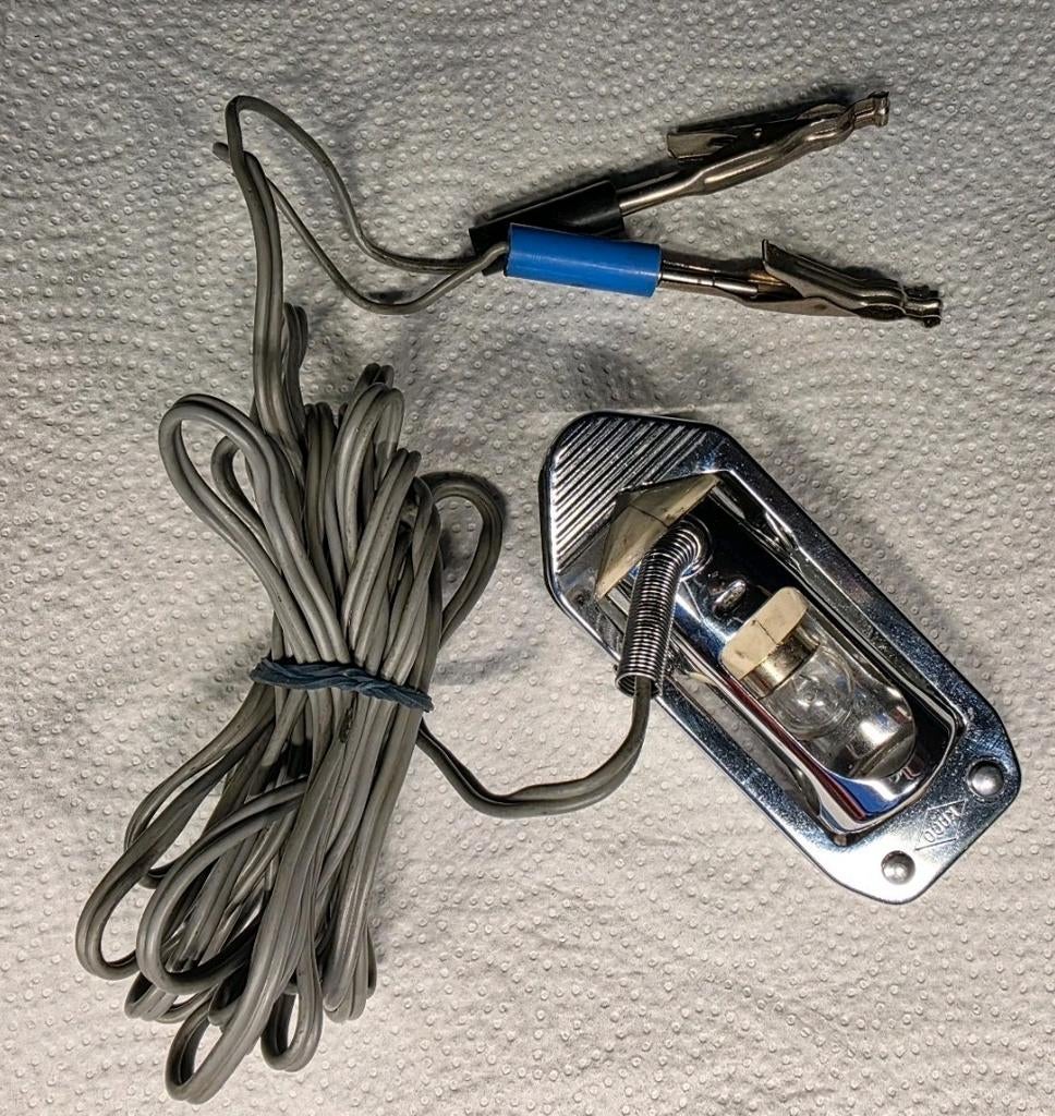 kaco pechlamp klemlamp vw brilkever spijlbus porsche 356 911, Ophalen of Verzenden, Gebruikt, BMW