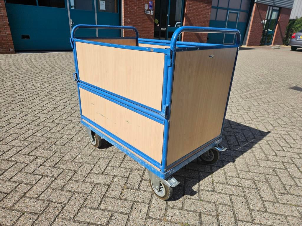 Fetra Bakwagen - Houten Wanden - 600kg, Ophalen
