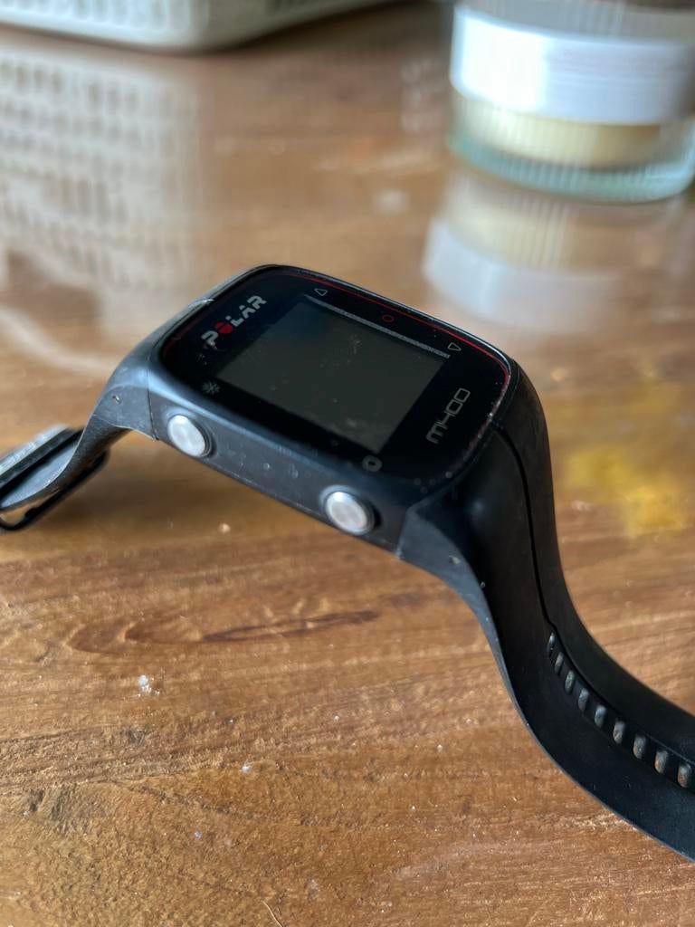 Polar M400 GPS Sporthorloge - Zwart, Zwart, Ophalen of Verzenden, Waterdicht, Afstand