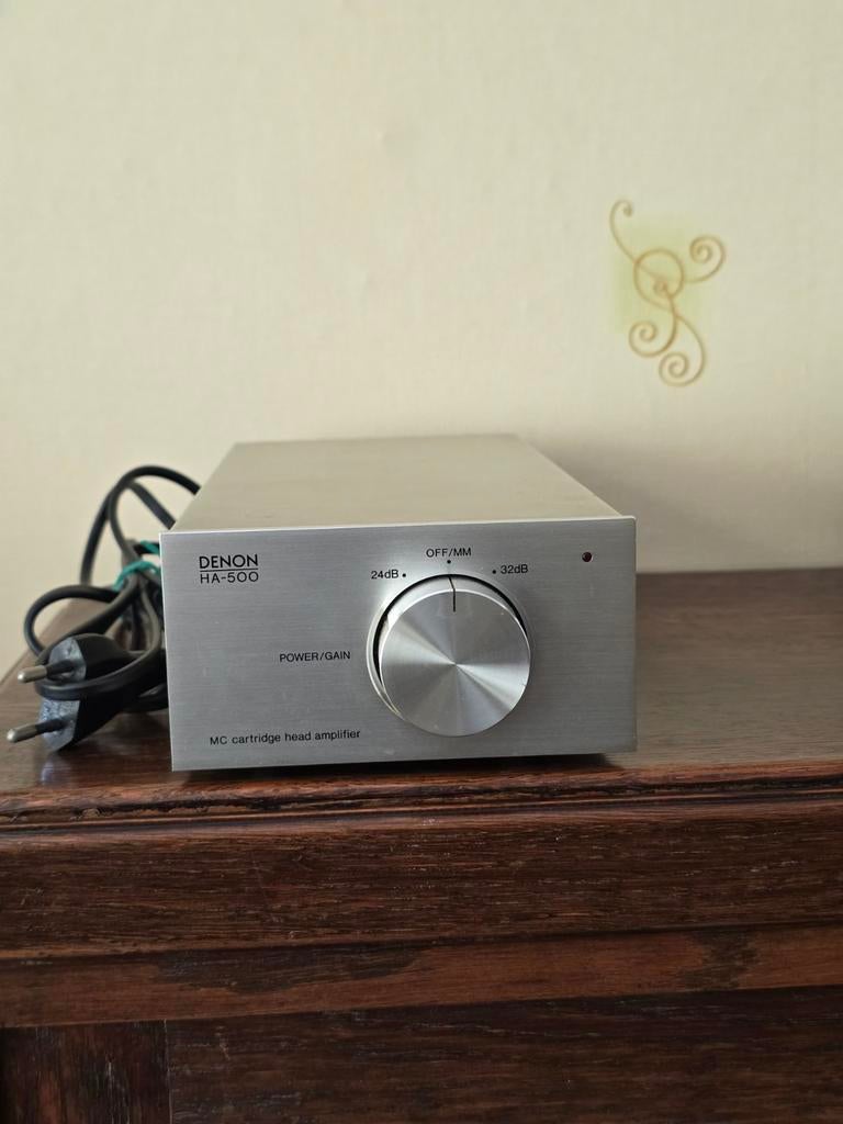 Denon HA500 Voor-voorversterker Moving Coil Elementen, Ophalen of Verzenden, Zo goed als nieuw, Denon
