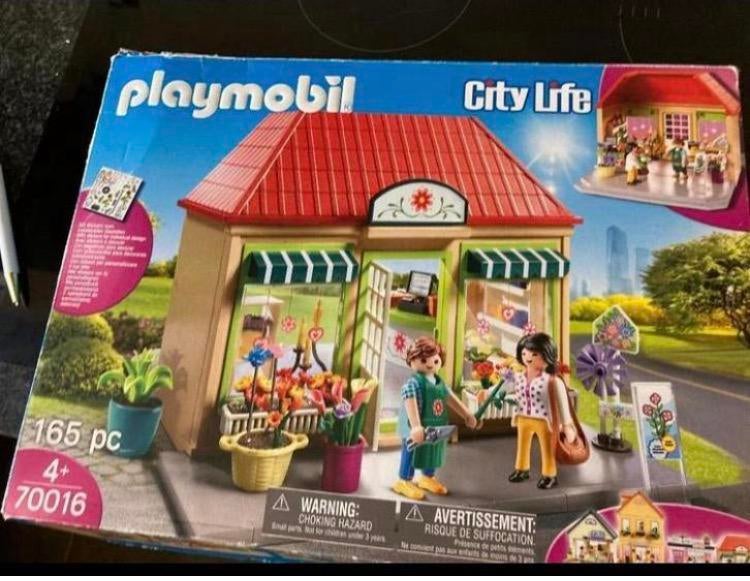 Playmobil 70016 bloemenwinkel, Kinderen en Baby's, Speelgoed | Playmobil, Ophalen of Verzenden, Gebruikt, Los playmobil