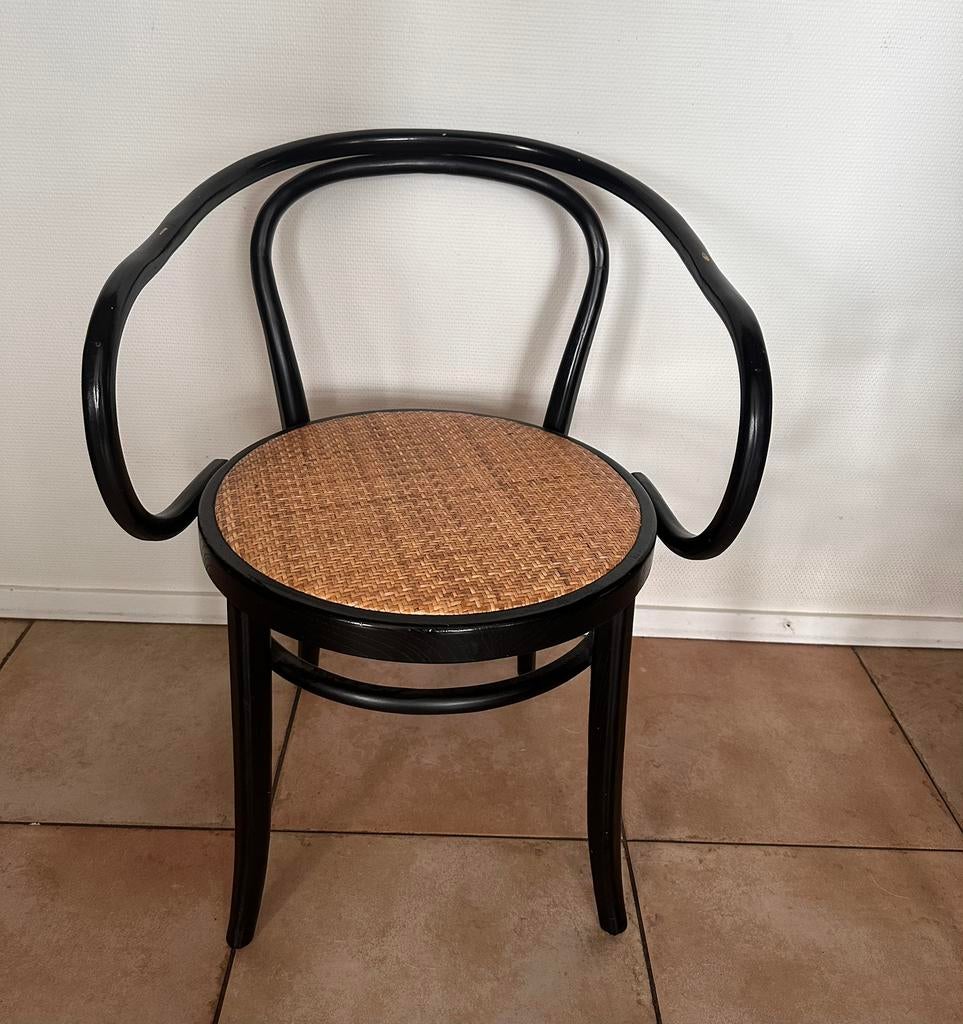 Vintage bentwood stoelen Thonet stijl set van 4, Huis en Inrichting, Ophalen of Verzenden