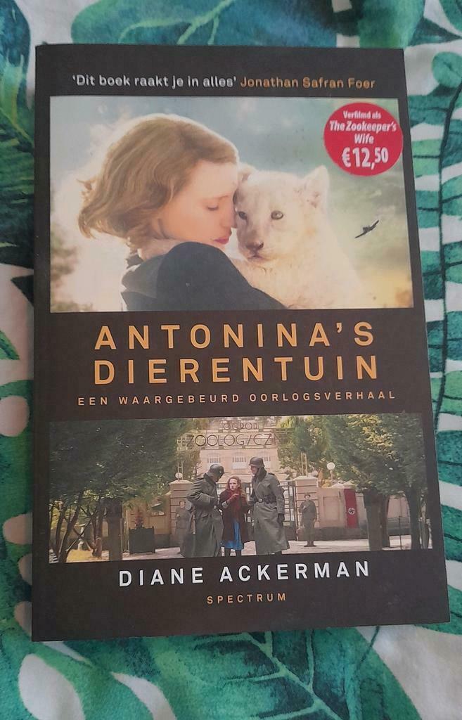 Diane Ackerman: Antonia's Dierentuin (the Zookeeper's Wife), Ophalen of Verzenden, Nieuw