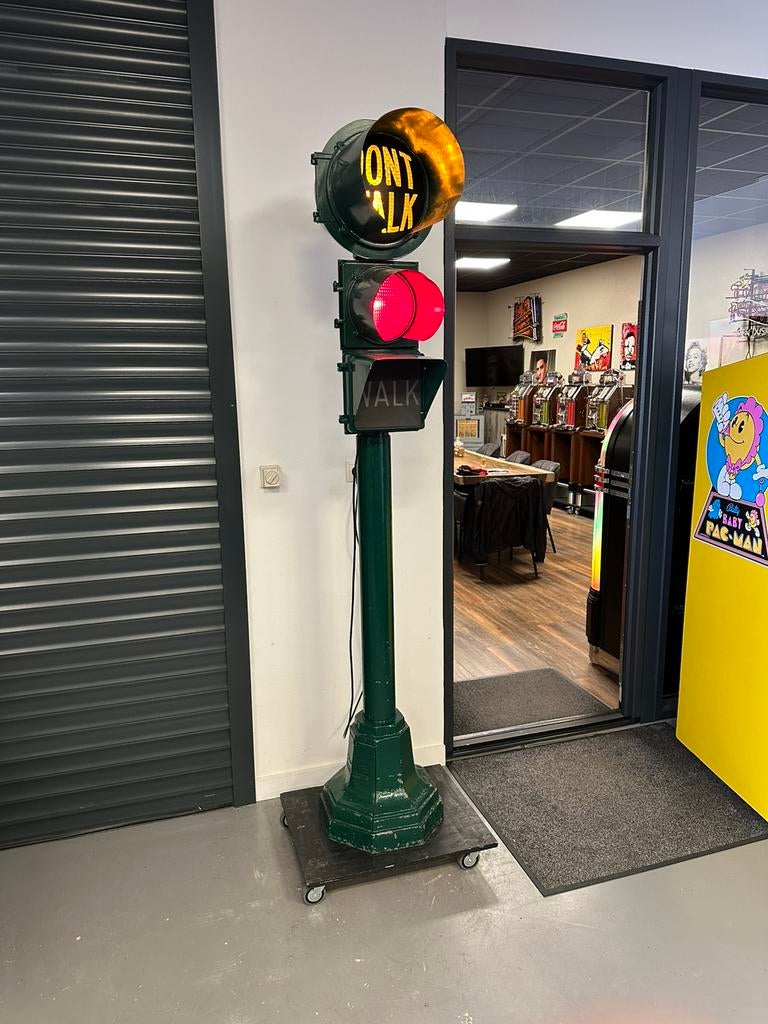 Origineel USA Traffic Light Verkeerslicht - Stoplicht NYC, Ophalen, Gebruikt