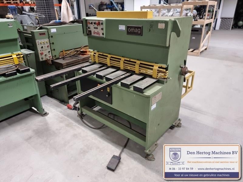×× Gezocht ×× Schaar 1000x4mm achteraanslag guillotineschaar, Doe-het-zelf en Verbouw, Gereedschap | Overige machines, Ophalen