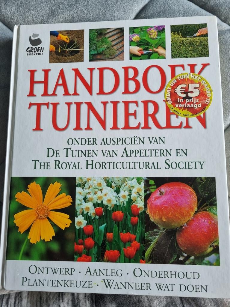 Handboek Tuinieren - Alles over tuinieren!, Ophalen of Verzenden, Gelezen, Onbekend, Tuinieren en Tuinplanten