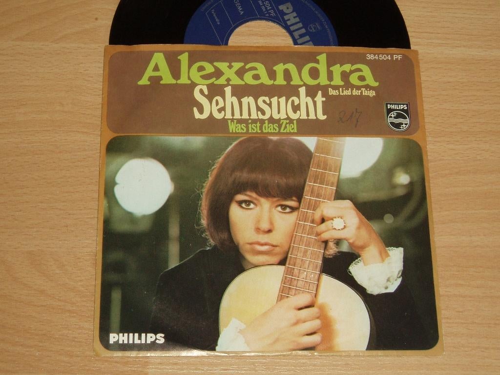 single Alexandra * Sehnsucht , das Lied der Taiga, Verzenden, Gebruikt, Pop