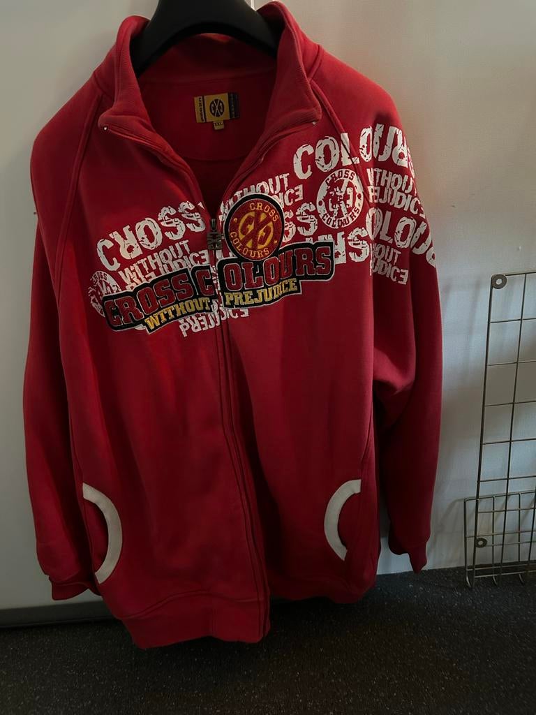 Cross Colours vest maat XXL - Zo goed als nieuw, Ophalen of Verzenden, Zo goed als nieuw, Overige maten, Rood