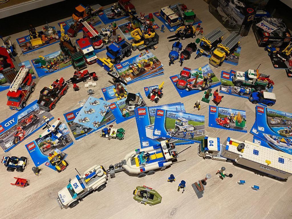 Lego City lot 23 complete sets., Ophalen, Gebruikt, Complete set, Lego