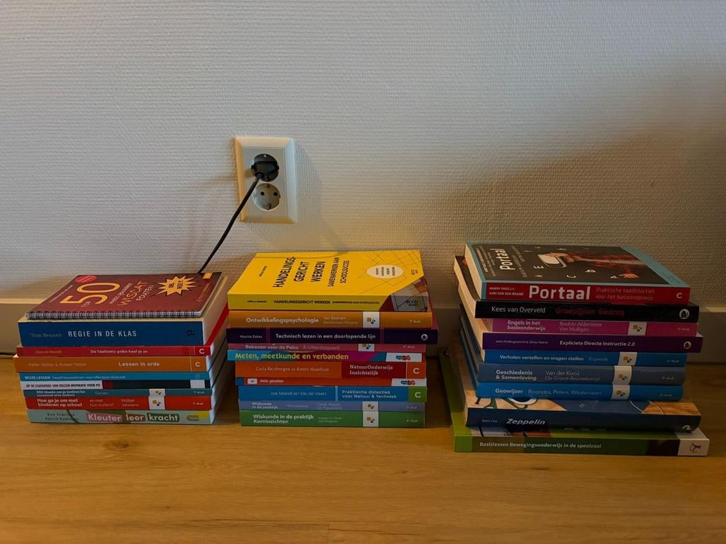 Pabo studieboeken bundel - Zo goed als nieuw, Ophalen, Zo goed als nieuw, HBO