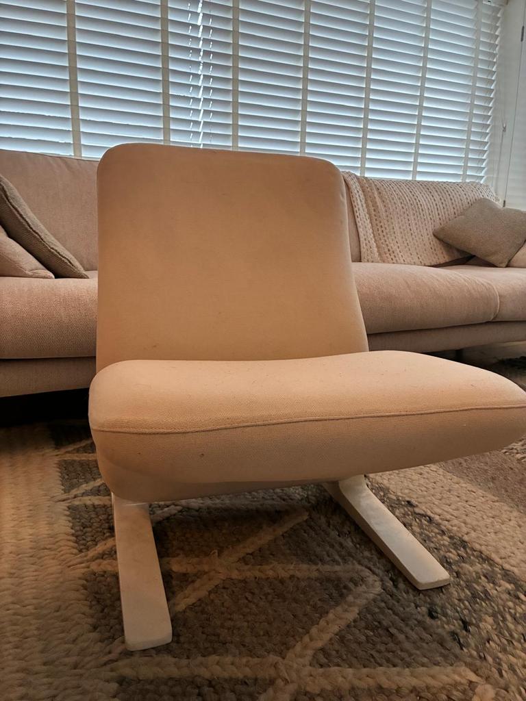 Artifort Concorde F780 - Pierre Paulin - Gerestaureerd, Huis en Inrichting, Stoelen, Gebruikt, Twee, Stof, Overige kleuren, Ophalen