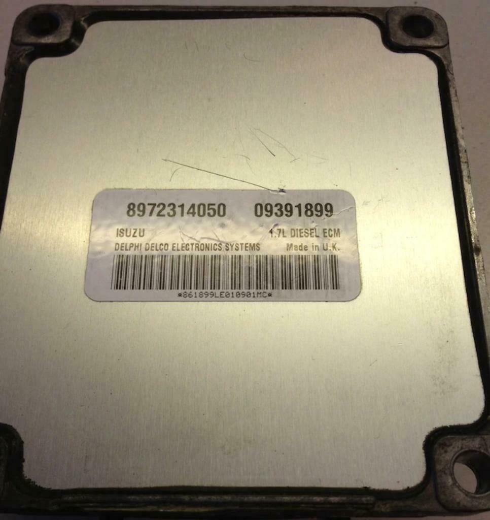 Opel 1.7 DTI ECU 09391899/ 12212819/ 12249827/ 21000087, Auto-onderdelen, Elektronica en Kabels, Ophalen of Verzenden, Gebruikt