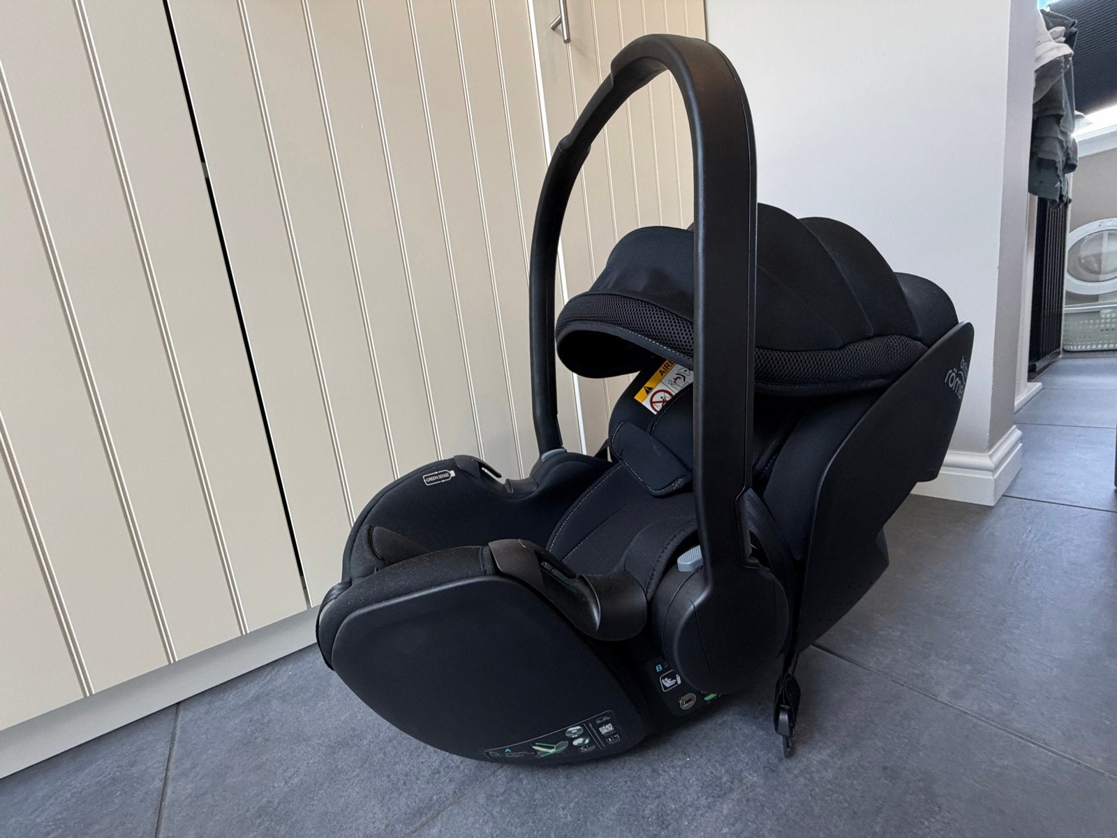 Britax Römer BABY-SAFE PRO Autostoeltje Green Sense, Ophalen, Romer, Autogordel, Zo goed als nieuw