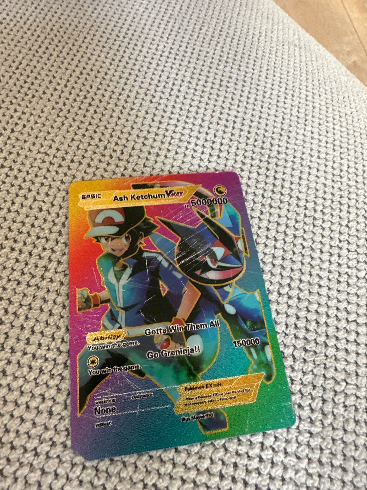 Ash Ketchum VMAX Pokémon Kaart - Foil (m2457346591 ...