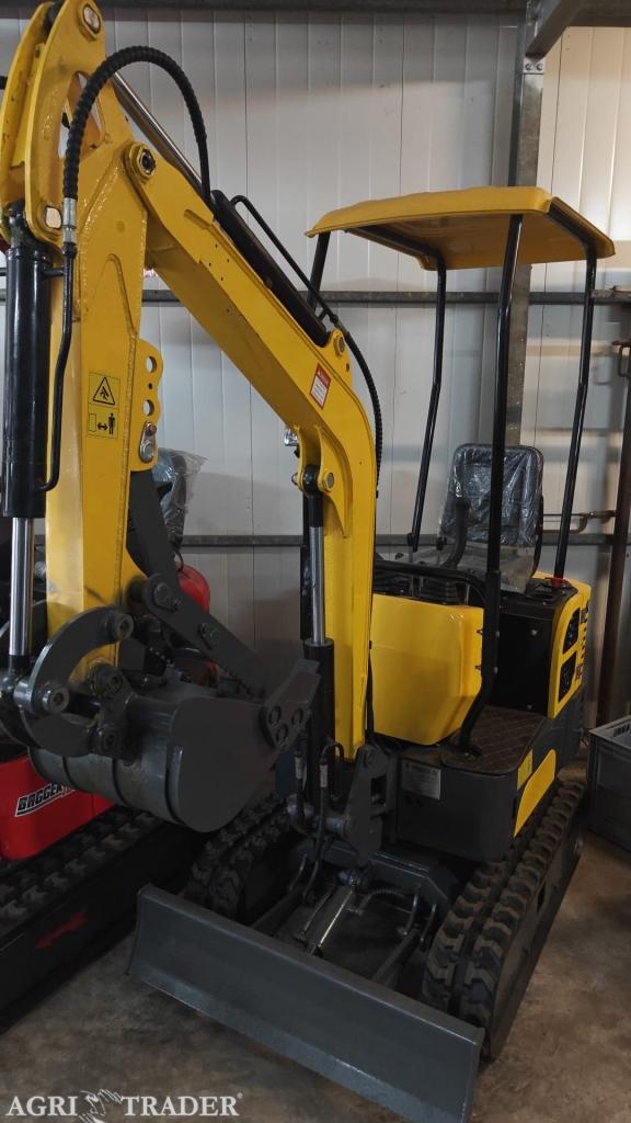 WEEKACTIE minigraver Minigraafmachine Kingway Quba10, Zakelijke goederen, Machines en Bouw | Kranen en Graafmachines, KINGWAY