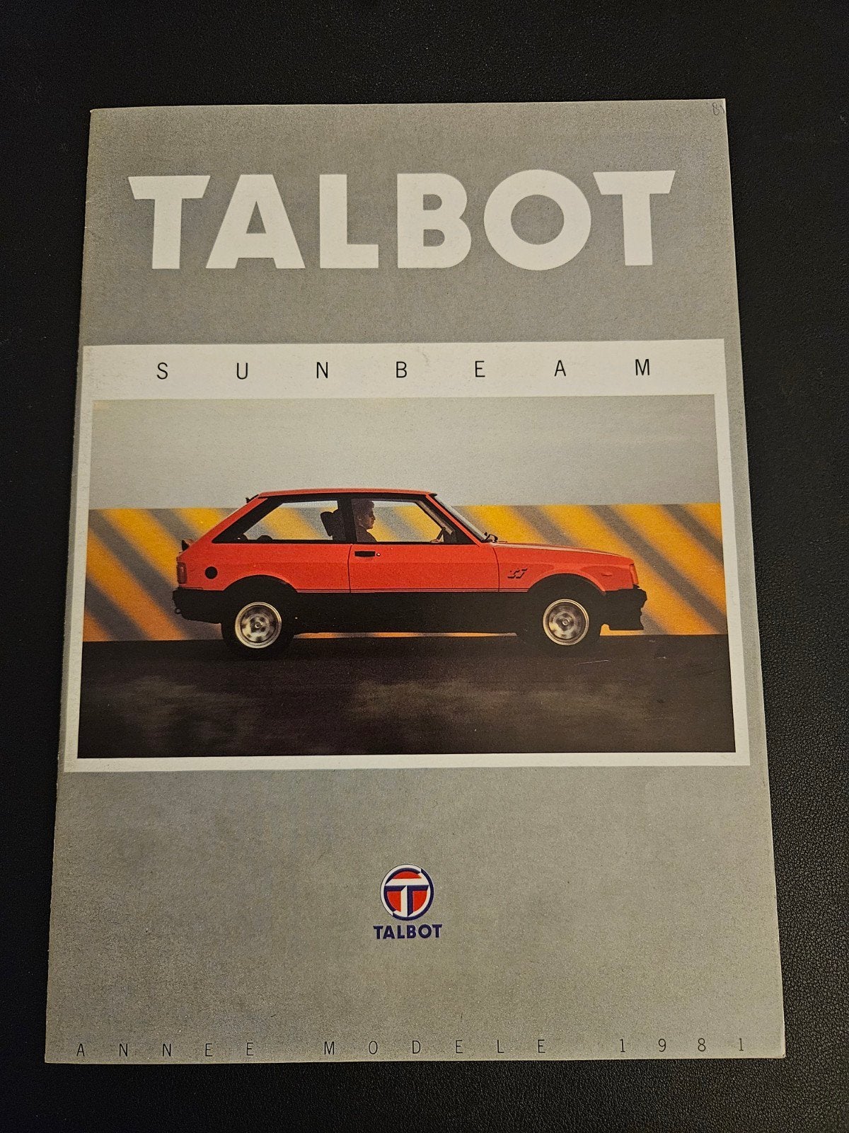 Brochure Talbot Sunbeam 1981 incl Lotus, Ophalen of Verzenden, Zo goed als nieuw, Overige merken