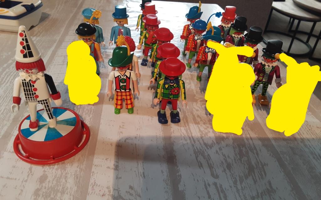 20 pipo's clowns, Ophalen of Verzenden, Zo goed als nieuw