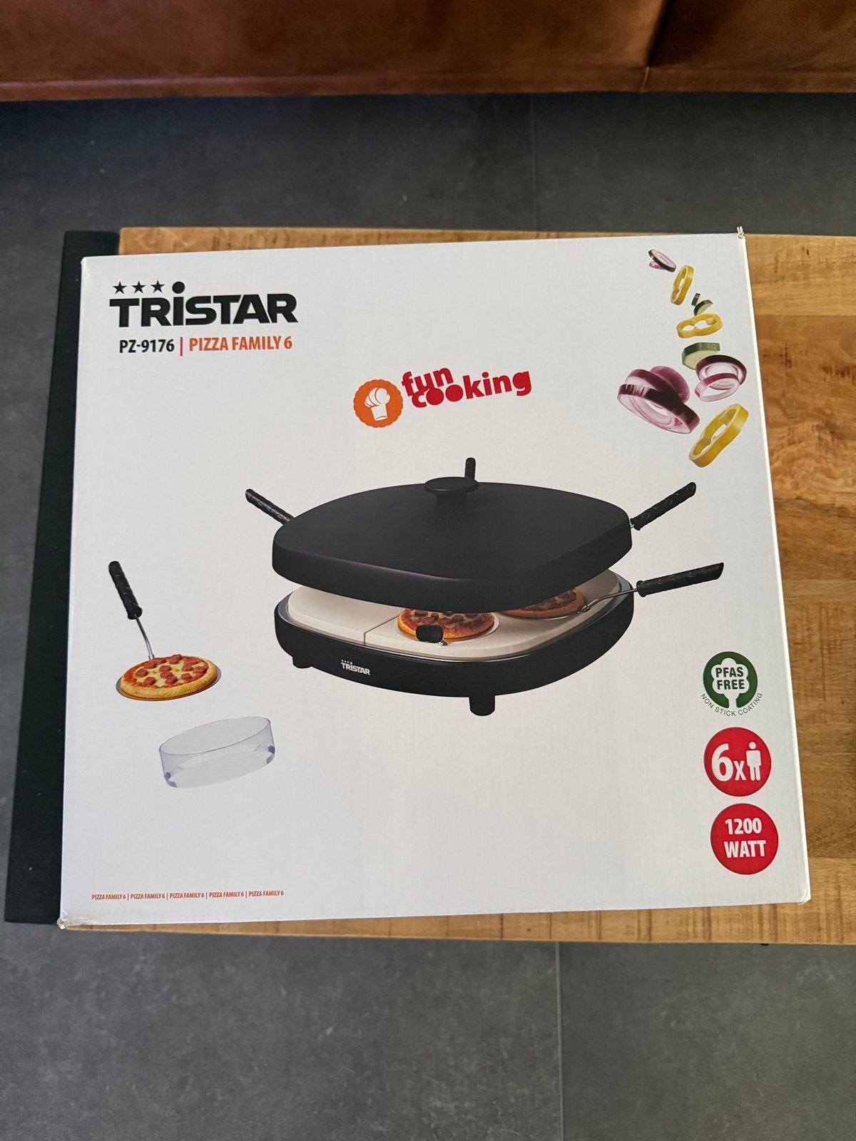 Nieuwe Tristar PZ-9176 Pizza Family 6 Personen Pizzaoven, Ophalen, Minder dan 45 cm, Pizzaoven, Nieuw