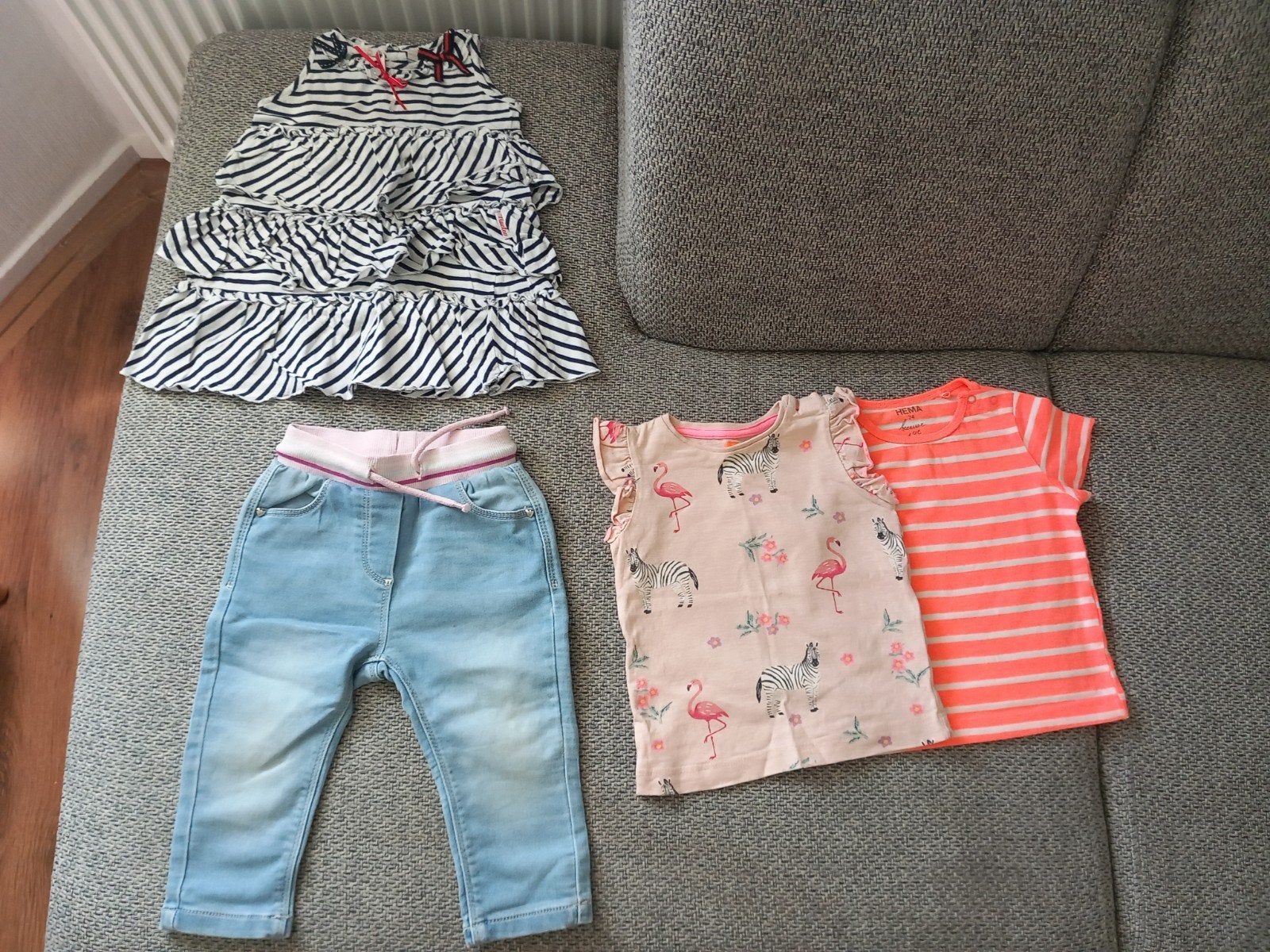 Zomerkleding meisje maat 74, Meisje, Ophalen of Verzenden, Zo goed als nieuw, Hema