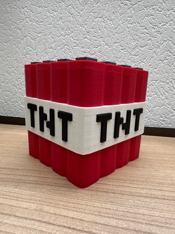 Minecraft TNT-spaarpot – leuk voor kids en/of gamer, Ophalen of Verzenden, Nieuw, Kunststof, Overige thema's