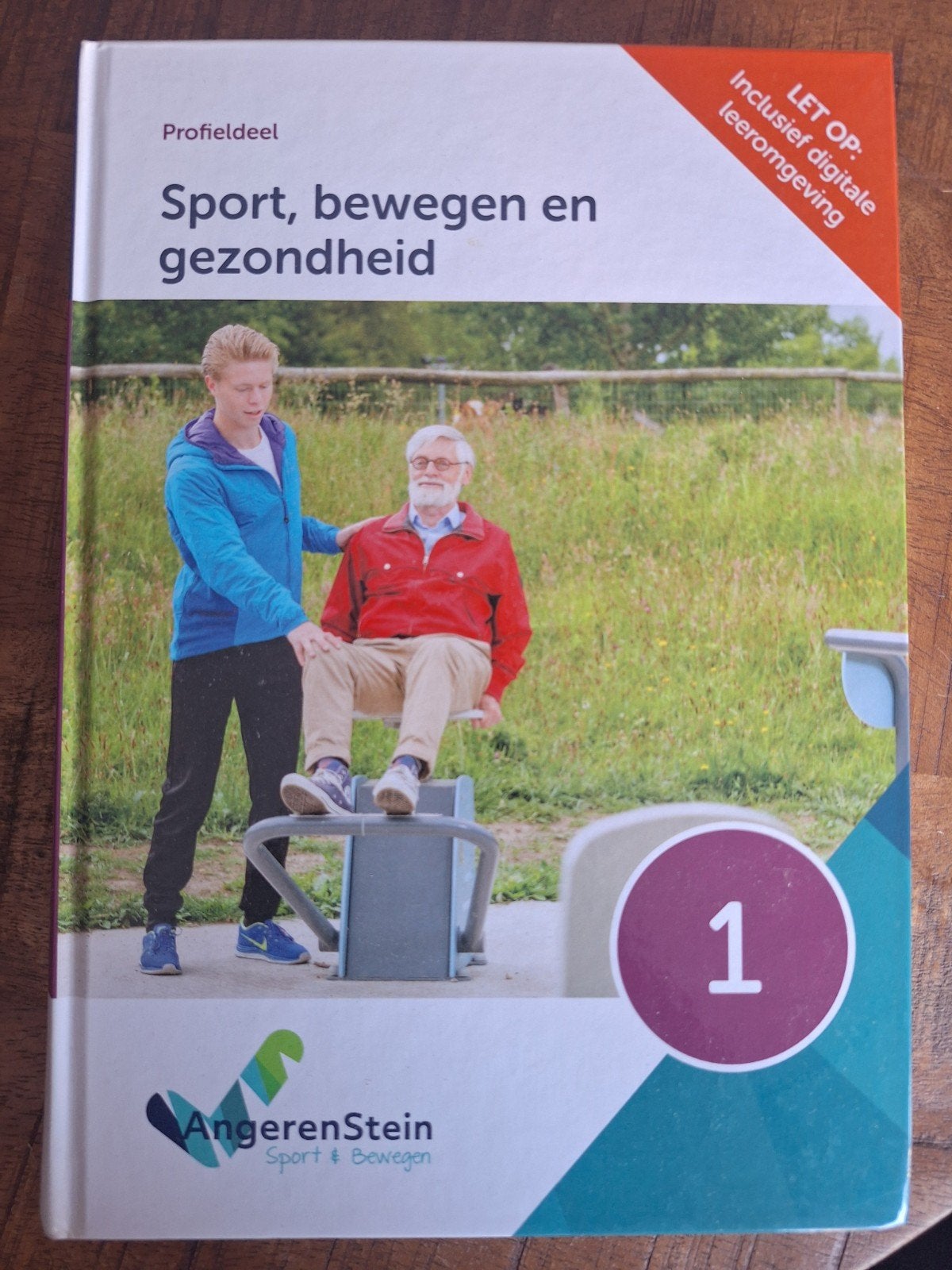 Profieldeel Sport, bewegen en gezondheid deel 1, Angerenstein Sport & Bewegen, Ophalen of Verzenden, Zo goed als nieuw, MBO