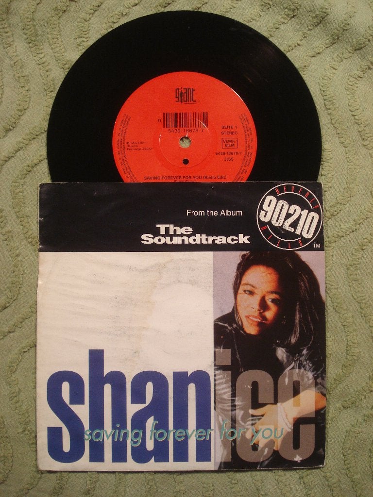 Shanice 7" Vinyl Single: ‘Saving forever for love’ (D), Cd's en Dvd's, Gebruikt, Filmmuziek en Soundtracks, 7 inch, Single