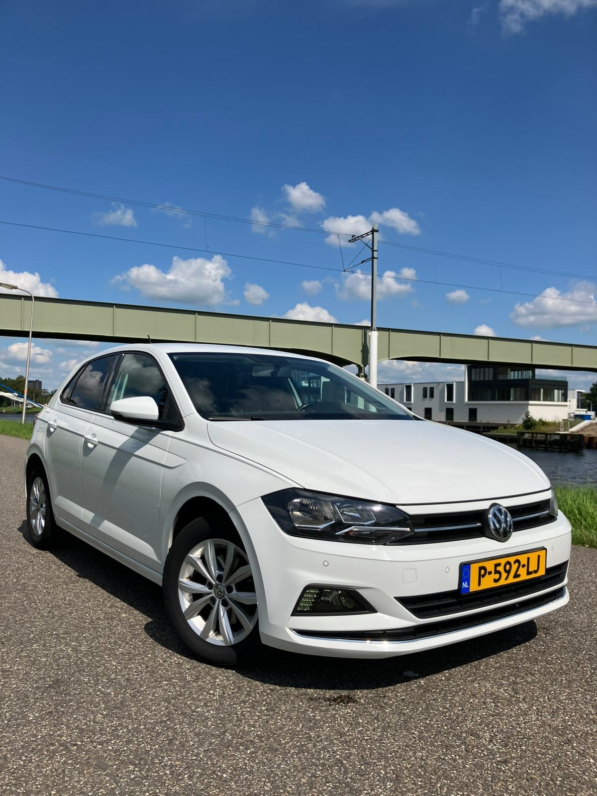 Volkswagen Polo 1.6 TDI 95pk 2018 Wit, Voorwielaandrijving, Navigatiesysteem, Wit, Particulier