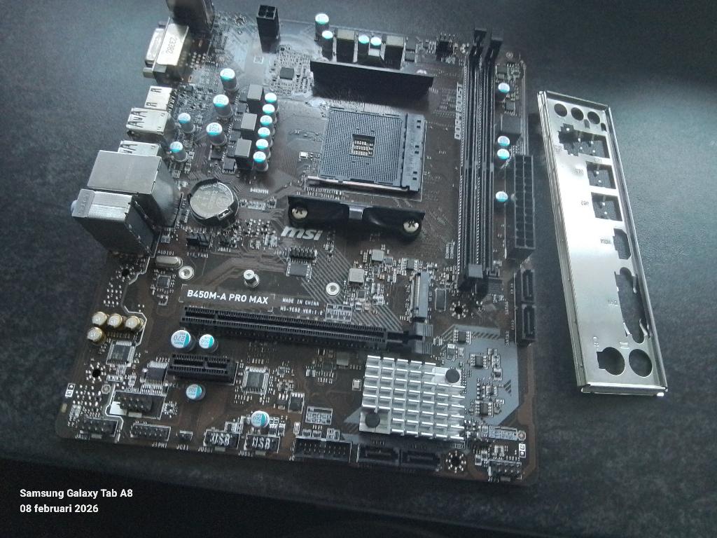 MSI B450M_A pro max, Computers en Software, Moederborden, Ophalen of Verzenden, DDR4