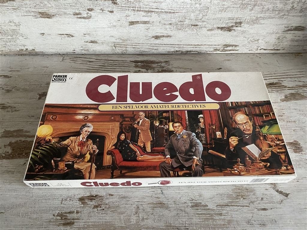 Cluedo lange doos parker [s990], Hobby en Vrije tijd, Gezelschapsspellen | Bordspellen, Verzenden, Zo goed als nieuw