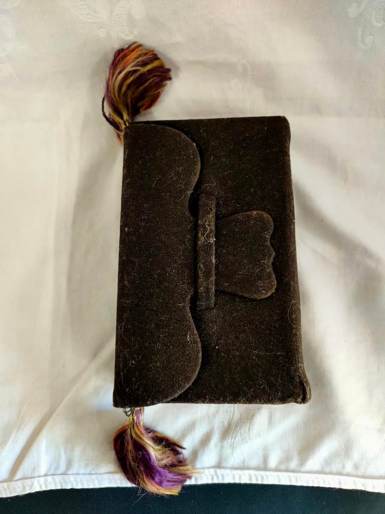 Het Nieuwe Testament 1884 met stoffen boekenlegger, Ophalen of Verzenden, Onbekend
