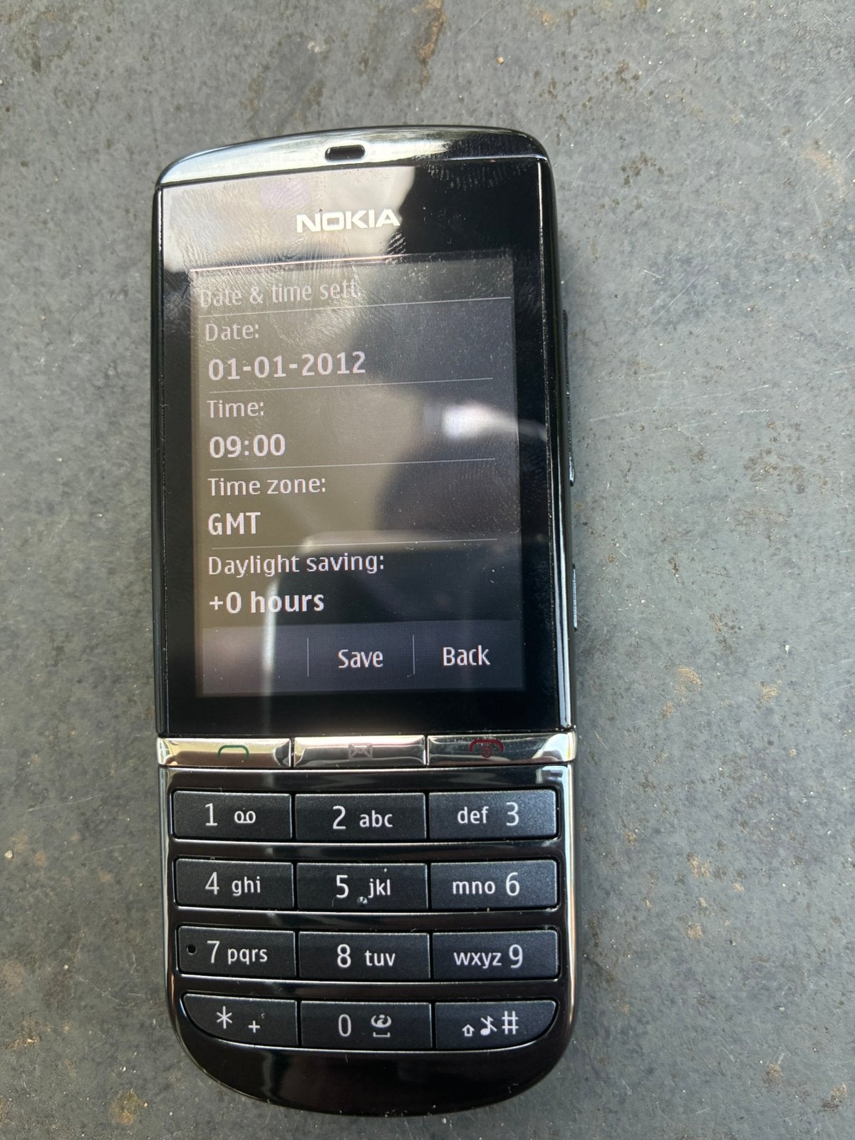 Nokia 300 Touch & Type – Compleet – Nieuwstaat – Werkend, Telecommunicatie, Mobiele telefoons | Blackberry, Zwart, Touchscreen