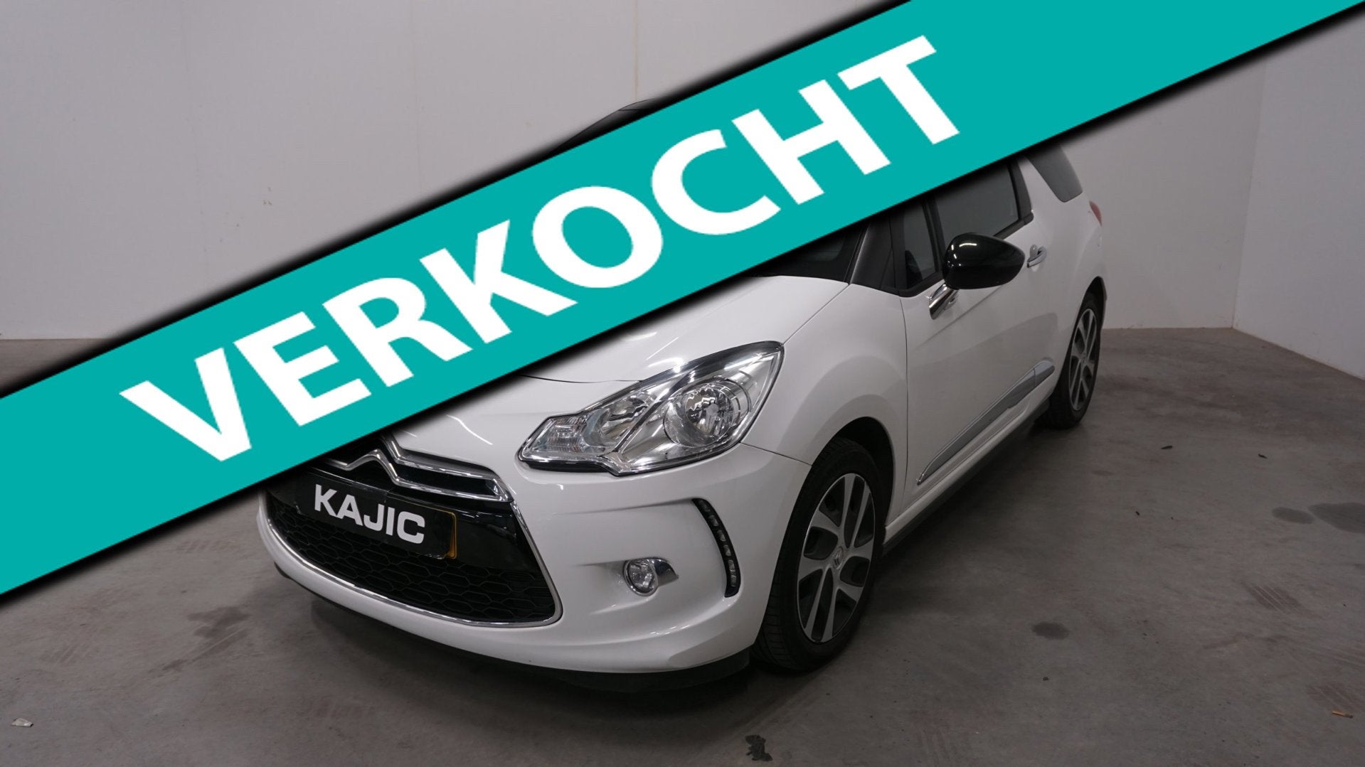 Citroen DS3 1.2 VTi Chic, Euro 5, 1199 cc, 82 pk, Wit