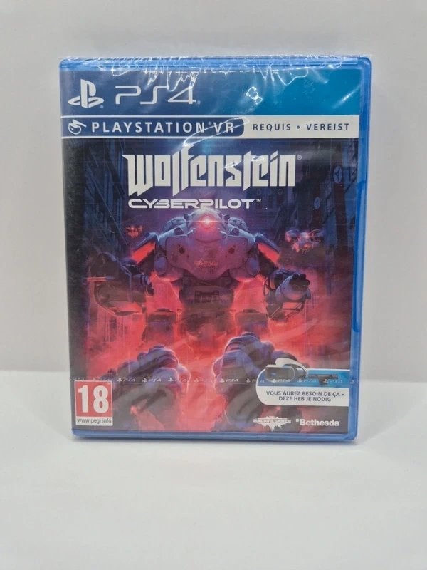 Wolfenstein Cyberpilot PS4 NIEUW! VR Game, Spelcomputers en Games, Sony City 1-7-1 Konan, Minato-ku Tokyo 108-0075 Japan, support@playstation.com,
