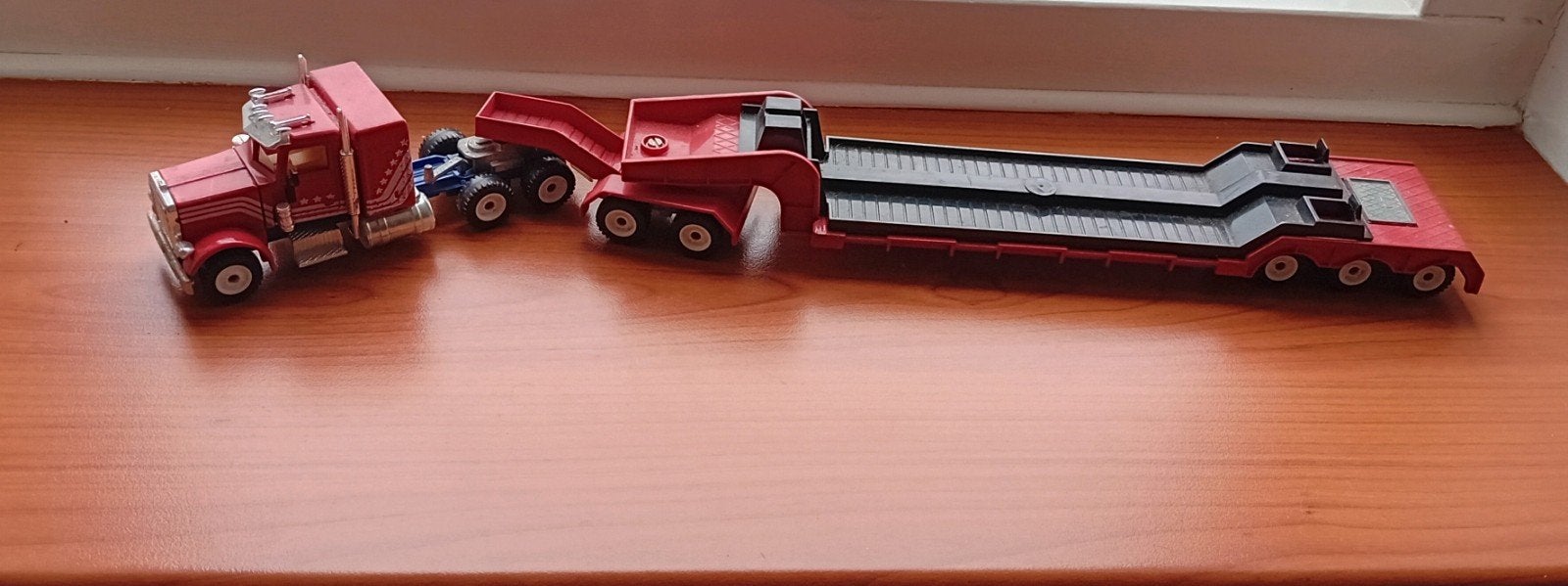 Siku dieplader, Siku vrachtwagen met oplegger, Ophalen of Verzenden