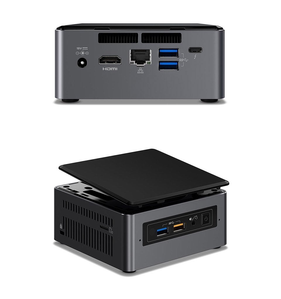 Compacte Intel mini PC i5-7260U, 8GB RAM, 256GB Optane, 2 tot 3 Ghz, 8 GB, Ophalen of Verzenden, Zo goed als nieuw