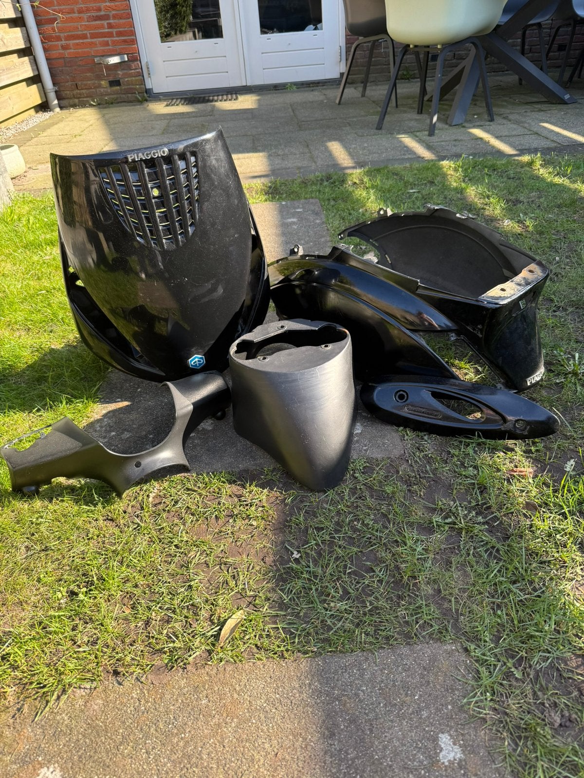Kappenset zip 2000 zwart, Ophalen, Gebruikt, Kap, Piaggio