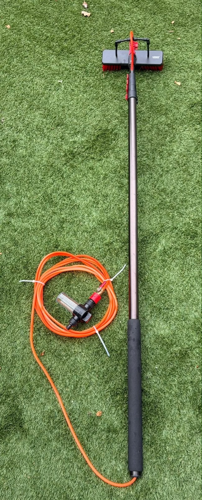 Telescopische Wasborstel met Waterdoorvoer en Filter, Ophalen, Gebruikt