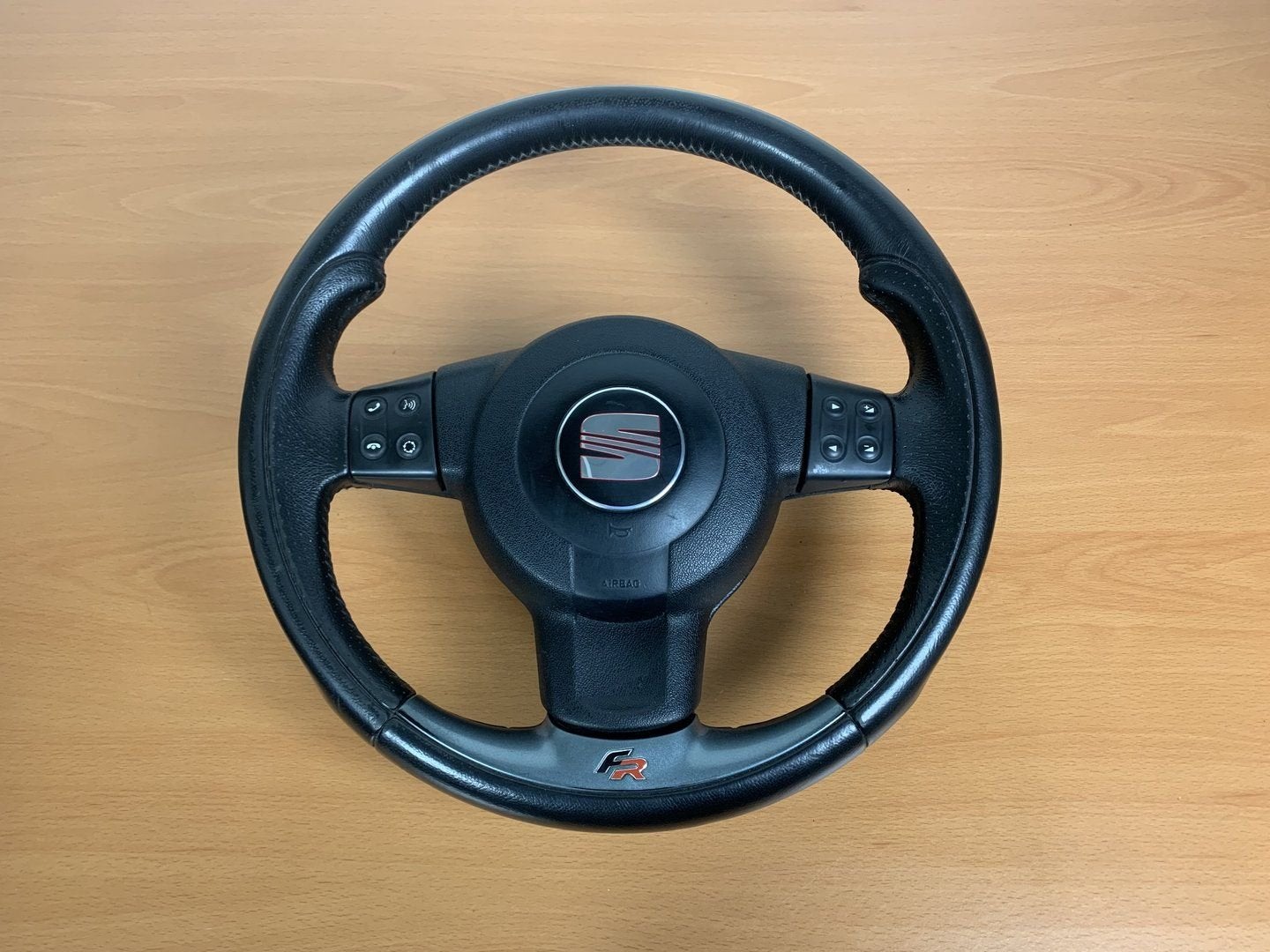 seat Leon 1P altea toledo Leer FR stuur Leer 2004 - 2008, Auto-onderdelen, Besturing, Gebruikt, -, -, Ophalen of Verzenden