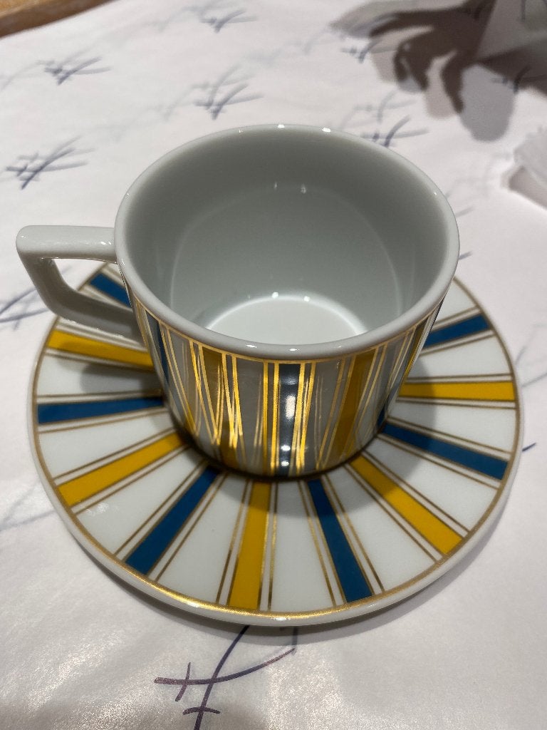 Meissen porselein koffie set voor 6 personen, Ophalen of Verzenden