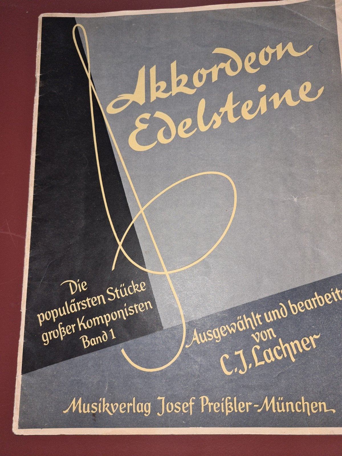 Akkordeon Edelsteine Stukken van Grote Componiste, Gebruikt, Klassiek, Ophalen of Verzenden, Thema