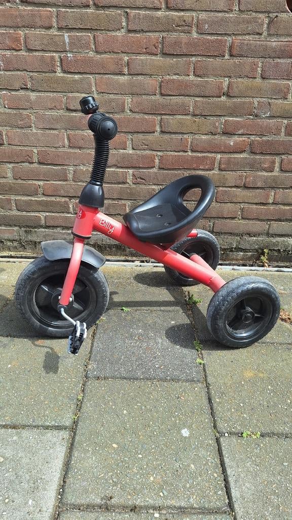 Driewieler Billy, Ophalen, Gebruikt
