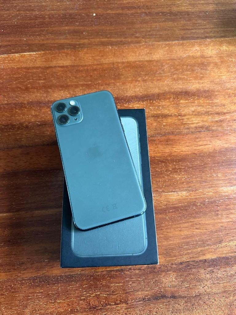 Iphone 11pro 64 GB groen, Telecommunicatie, Mobiele telefoons | Apple iPhone, Ophalen, 70 %, Zo goed als nieuw, Zonder simlock