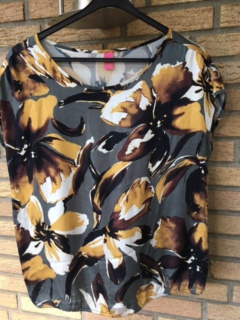 Kyra & Ko top gemeleerd mt 36 in 100% viscose, Verzenden, Zo goed als nieuw, Kyra & Ko, Maat 36 (S)