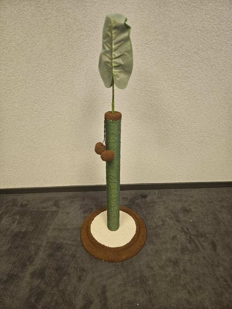 Design krabpaal (plant look) – stijlvol & uniek!, Dieren en Toebehoren, Krabmeubelen, Ophalen, Info@casayali.nl, Casayali, 4879AK