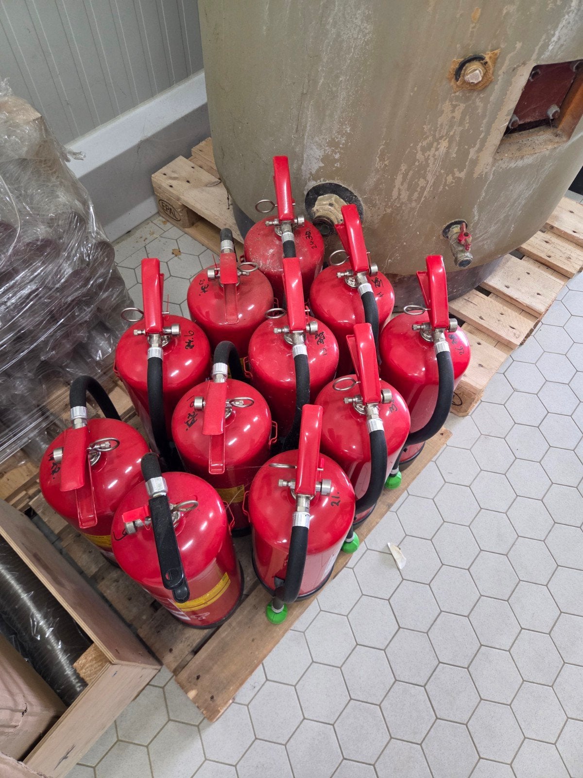 11 Brandblussers - Paraat Brandbeveiliging, Ophalen, Gebruikt, Brandblusser